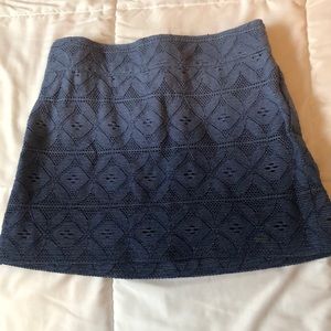 Ombré mini skirt